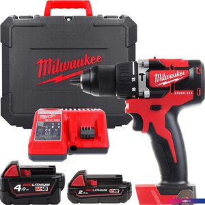 Milwaukee M18 M18CBLPD-422C 4933472116 (с 2-мя АКБ 4 Ач + 2 Ач, кейс)