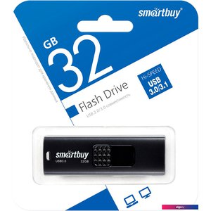 USB Flash SmartBuy Fashion 32GB (черный)