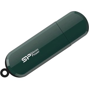 USB Flash Silicon-Power LuxMini 320 64GB (темно-зеленый)