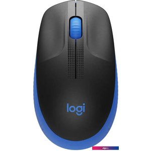 Мышь Logitech M191 (черный/синий)