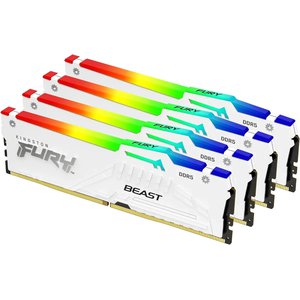 Оперативная память Kingston FURY Beast RGB 4x16ГБ DDR5 5600 МГц KF556C40BWAK4-64