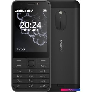 Кнопочный телефон Nokia 230 (2024) Dual SIM TA-1609 (черный)