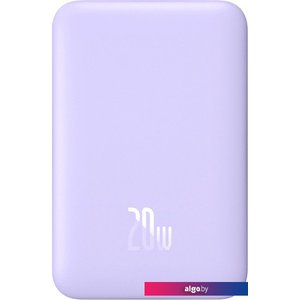 Внешний аккумулятор Baseus Magnetic Mini Air Wireless Fast Charge Power Bank 20W 10000mAh (сиреневый)