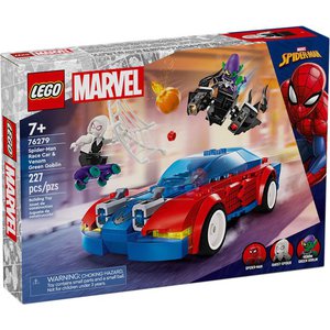 Конструктор LEGO Marvel Super Heroes 76279 Гоночная машина Человека-паука и Зеленый гоблин Веном