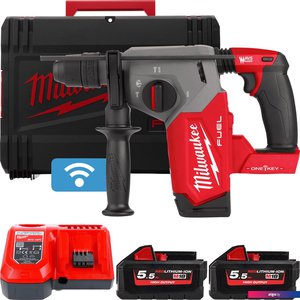 Перфоратор Milwaukee M18 FUEL M18ONEFHX-552X 4933478504 (с 2-мя АКБ, кейс)