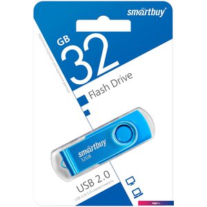 USB Flash SmartBuy Twist 32GB (синий)