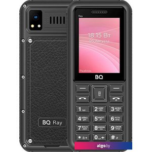 Кнопочный телефон BQ-Mobile BQ-2454 Ray (серый)