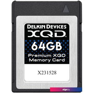 Карта памяти Delkin Devices Premium XQD 64GB