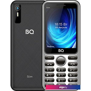 Кнопочный телефон BQ BQ-2833 Slim (черный)