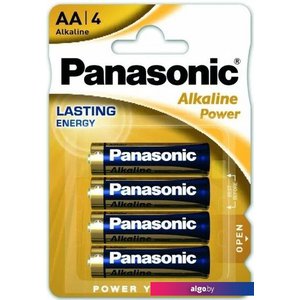 Батарейка Panasonic Alkaline Power AA 4 шт LR6/4BL