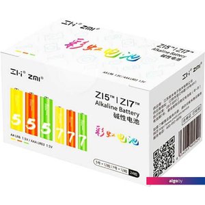 Батарейка ZMI Z15 Z17 Rainbow 24 шт. AL24 Colors