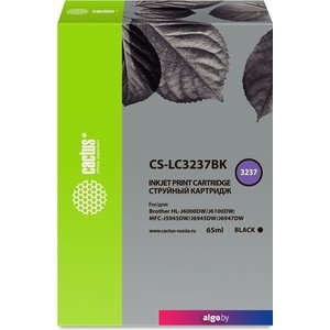 Картридж CACTUS CS-LC3237BK (аналог Brother LC3237BK)