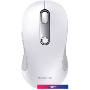 Мышь Baseus F02 Ergonomic Wireless Mouse (белый, без батарейки в комплекте)