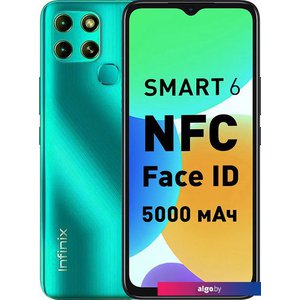 Смартфон Infinix Smart 6 NFC 2GB/32GB (зеленый)