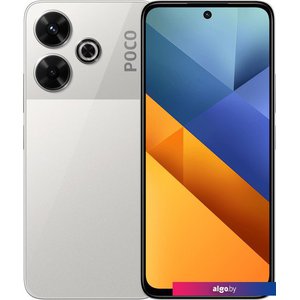 Смартфон POCO M6 8GB/256GB с NFC международная версия (серебристый)