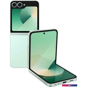 Смартфон Samsung Galaxy Z Flip6 SM-F741B 12GB/512GB (мятный) и наушники Galaxy Buds3 Pro (серебристый) по акции