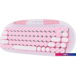 Клавиатура Royal Kludge RK Round RGB (белый, RK Pink)