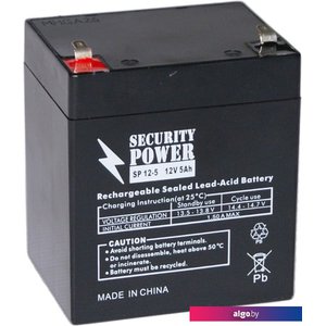 Аккумулятор для ИБП Security Power SP 12-5 F2 (12В/5 А·ч)