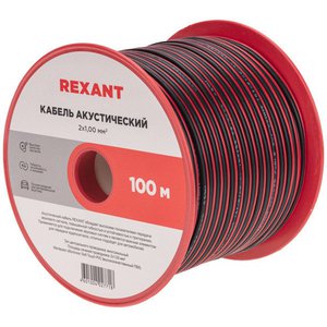 Rexant 01-6105-3 (100 м, красный/черный)