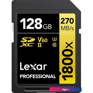 Lexar Professional 1800x SDXC LSD1800128G-BNNNG 128GB