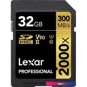 Lexar Professional 2000x SDHC LSD2000032G-BNNNG 32GB