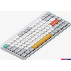 NuPhy Air75 V2 Ionic White (Gateron Low Profile Blue 2.0)