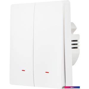 Выключатель Hommyn zigbee 2 клавиши SWZBNN02W (без нейтрали)