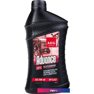 Моторное масло AEG Lubricants Advance SAE 10W-40 API SJ/CF 0.6л