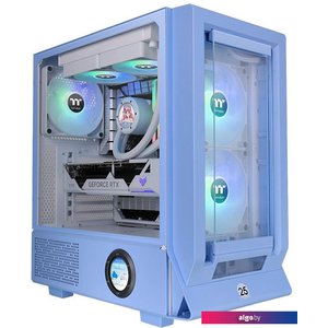 Корпус Thermaltake Ceres 350 MX Hydrangea Blue CA-1Z3-00MFWN-00