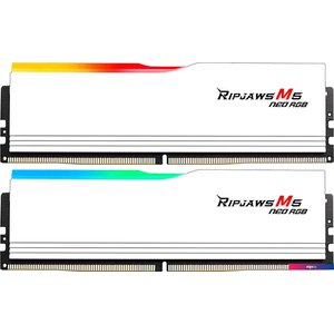 Оперативная память G.Skill Ripjaws M5 Neo RGB 2x16ГБ DDR5 6000 МГц F5-6000J3648D16GX2-RM5NRW