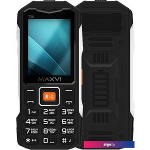 Кнопочный телефон Maxvi T20 (черный)