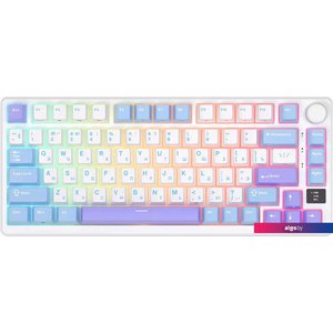 Клавиатура Royal Kludge RK-M75 RGB (Taro Milk, RK Silver)