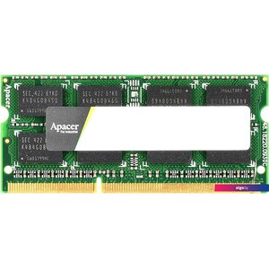 Оперативная память Apacer 4ГБ DDR3 SODIMM 1333 МГц DS.04G2J.K9M