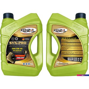 Моторное масло Kenzol Syn-Pro SAE 5W-40 API SN+ Dexos1 5л