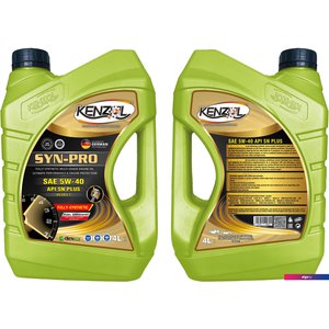 Моторное масло Kenzol Syn-Pro SAE 5W-40 API SN+ Dexos1 4л