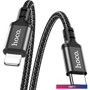 Кабель Hoco X14 USB Type-C - Lightning (3 м, черный)