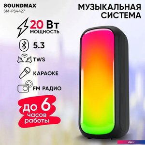 Беспроводная колонка Soundmax SM-PS4427