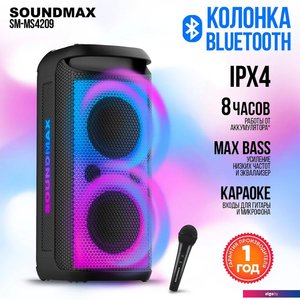 Патибокс Soundmax SM-MS4209