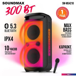 Патибокс Soundmax SM-MS4210