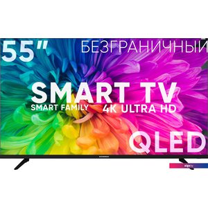 Телевизор Soundmax SM-QLED55T21SU