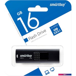 USB Flash SmartBuy Fashion 16GB (черный)