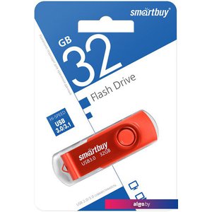 USB Flash SmartBuy Twist 3.0 32GB (красный)