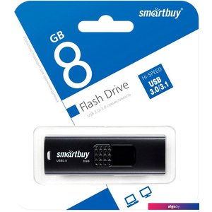 USB Flash SmartBuy Fashion 8GB (черный)