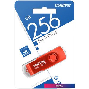 USB Flash SmartBuy Twist 3.0 256GB (красный)