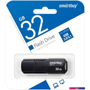 USB Flash SmartBuy Clue 3.0 32GB (черный)