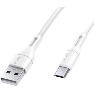 Кабель Usams USB Type-A - MicroUSB US-SJ502 (1 м, белый)