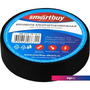 Изолента тканевая SmartBuy SBE-CCT-19-10-b 10м