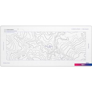 Коврик для стола NuPhy Deskmat Mont Blanc (белый)