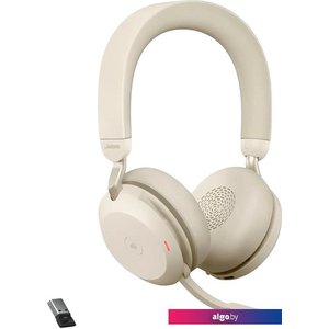 Jabra Evolve2 75 MS Stereo USB-A (бежевый)