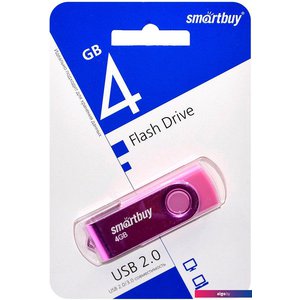 SmartBuy Twist 4GB (розовый)